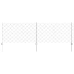 vidaXL Metallv&otilde;rk koos postiga 25 x 0,8 m (L x K)