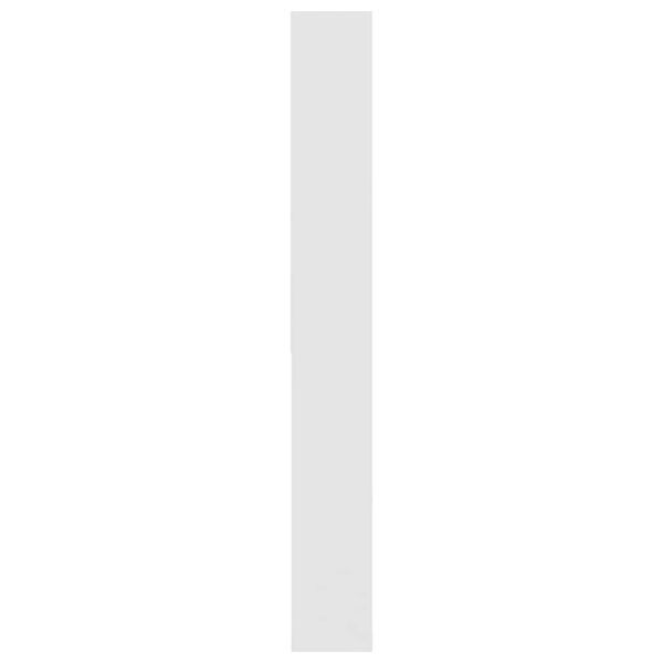 vidaXL pesumasinakapp, valge, 64 x 24 x 190 cm