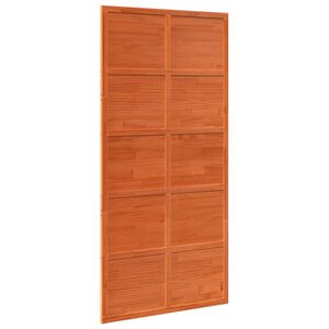 vidaXL K&uuml;&uuml;niuks Vahapruun 100 x 208 cm Toekas m&auml;nnipuit