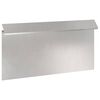vidaXL &Uuml;kssarviku aed 16 tk 50 x 3,5 x 25 cm Roostevaba teras H&otilde;bedane