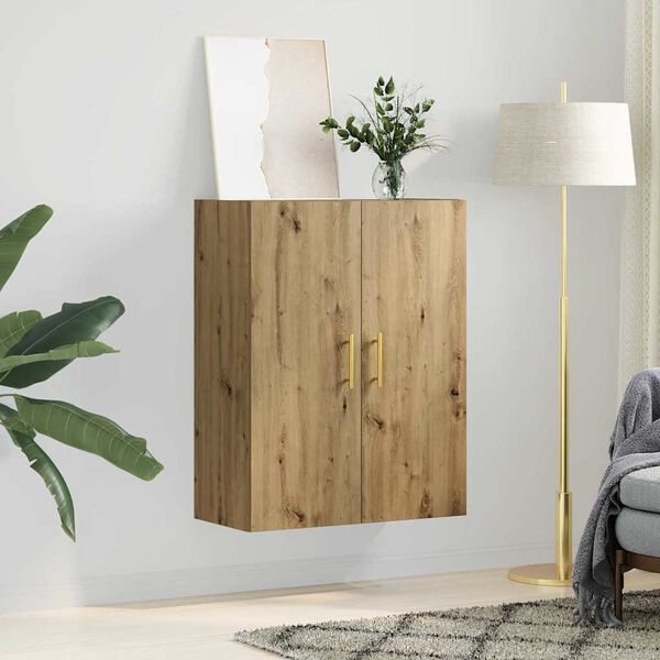 vidaXL Seinekapp K&auml;sit&ouml;&ouml;puu 69,5 x 34 x 90 cm Tehispuit