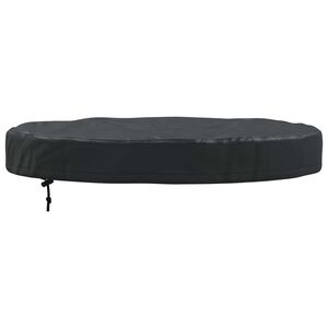 vidaXL V&auml;likaua kate Must 62 x 62 x 10 cm 420D Oxford Kangas