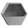 vidaXL seina taimekastid 2 tk, rooste, Corten teras, 30x10x25 cm
