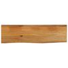 vidaXL lauaplaat, naturaalse servaga, 100 x 40 x 3,8 cm, mangopuit