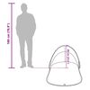 vidaXL pop-up rannatelk, mereroheline, veekindel