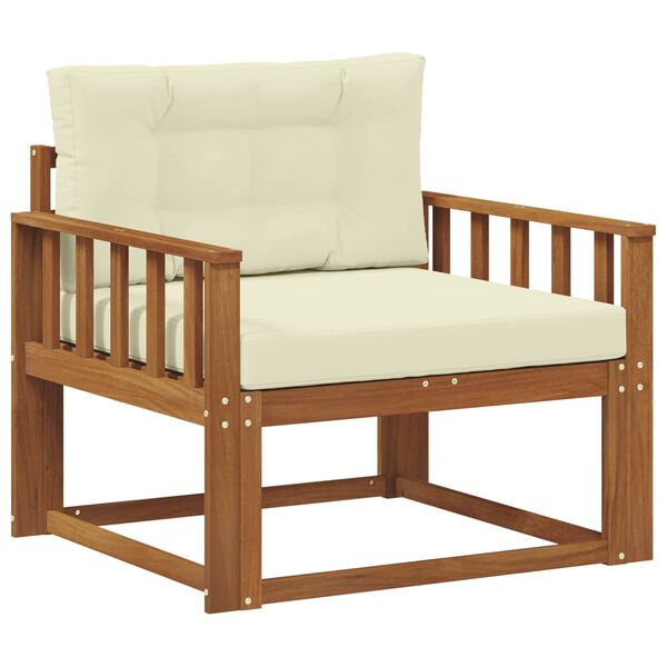 vidaXL V&auml;ljas Keskmine Diivan Tugev akatsiapuu Neutraalne