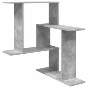 vidaXL Seinariiul Betoonhall 67 x 67 x 87 cm Tehispuit