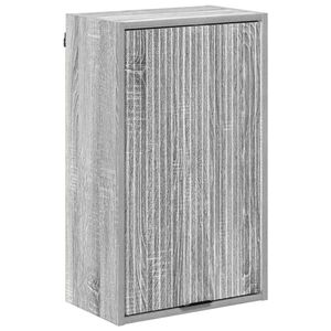 vidaXL Vannitoa kapp Hall Sonoma 39 x 23,5 x 65 cm Tehispuit & Metall