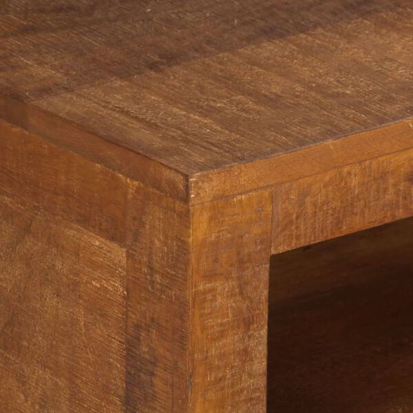 vidaXL telerikapp 120 x 30 x 40 cm toekast mangopuidust