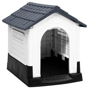 vidaXL koerakuut hall 57 x 68 x 66 cm pol&uuml;prop&uuml;leenist