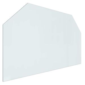 vidaXL Kaminaklaasi plaat L&auml;bipaistev 100 x 60 cm Klaas