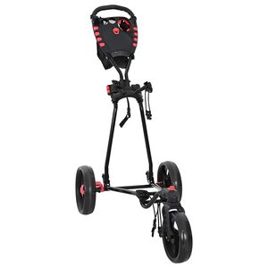 vidaXL Golfik&auml;ru Must 110 x 60 x 132 cm Raud