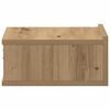vidaXL ujuvad &ouml;&ouml;kapid 2 tk Artisan Oak 40x32x15 cm Engineered Wood