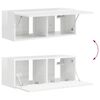 vidaXL TV Seina Kapp 2 pcs Klakksvalge 78,5 x 31 x 29,5 cm Tehispuit
