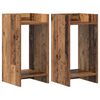 vidaXL Taimede alus 2 pcs Vana puit 30 x 30 x 60 cm T&ouml;&ouml;deldud puit