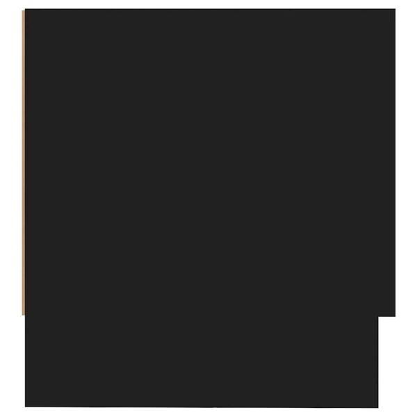 vidaXL garderoob, must, 100x32,5x35 cm, tehispuit