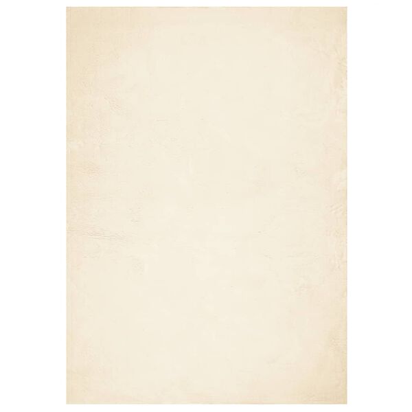 vidaXL vaip HUARTE, l&uuml;hikese narmaga, pestav, kreemjas, 200x280 cm