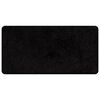 vidaXL Vaip jooksur Must 50 x 100 cm 100% pol&uuml;prop&uuml;leen tuft