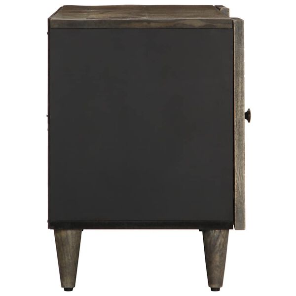 vidaXL telerikapp helehall 105x33,5x46 cm täispuidust mango