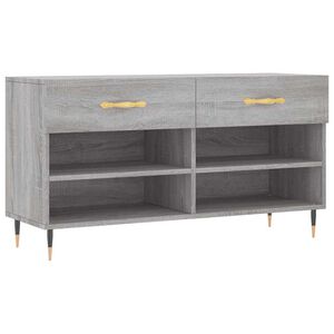 vidaXL jalatsipink, hall Sonoma tamm, 102 x 35 x 55 cm, tehispuit