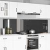 vidaXL Kögi Splashback 2 pcs Tumehall 110 x 60 cm karastatud klaas