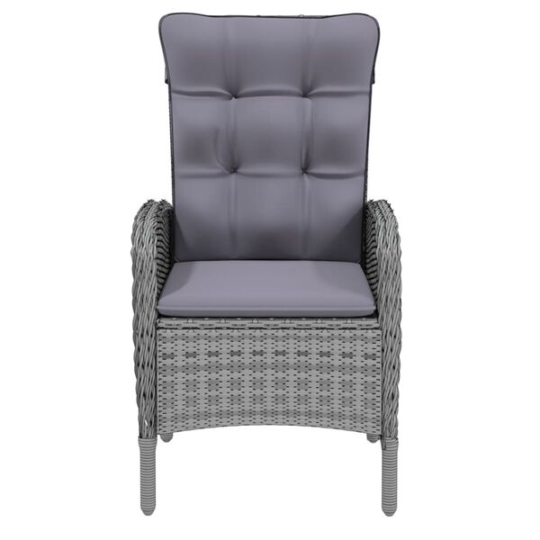 vidaXL 9-osaline aiam&ouml;&ouml;blikomplekt, pol&uuml;rotang, hall