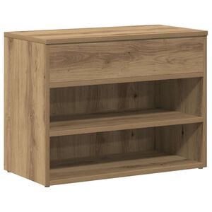 vidaXL Kingapink Artisan Oak 60x30x45 cm Engineered Wood