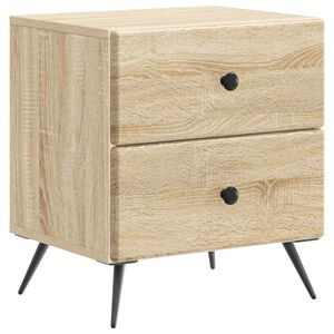 vidaXL &Ouml;&ouml;lambi kapp sahtliga Sonoma tamm 43 x 34,5 x 47,5 cm Tehispuit