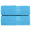 vidaXL pesur&auml;tikud KONNA 2 tk t&uuml;rkiissinine 30 x 30 cm 360 g/m&sup2;