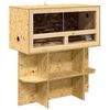 vidaXL Terrarium Pruun 80 x 40 x 90 cm OSB