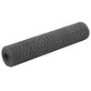 vidaXL kanade traataed teras, PVC kattega 25 x 0,75 m, hall