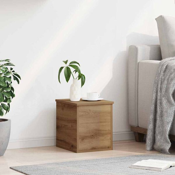 vidaXL Salvestuskarp Käsitööpuu 30 x 35 x 35 cm Tehispuit