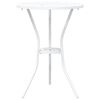 vidaXL Aia Bistroo Komplekt 3 pcs Valge Alumiinium