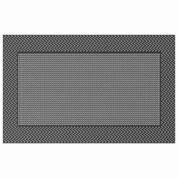 vidaXL Välikorv ARAKIL Must ja hall 250 x 400 cm PP