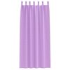 vidaXL Kardinad r&otilde;ngastega 2 pcs Lilla 245 x 140 cm Pol&uuml;ester
