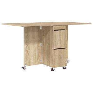 vidaXL S&ouml;&ouml;gilaud 2 pcs 140 x 80 x 77 cm Tehispuit Sonoma tamm