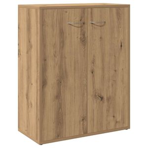 vidaXL puhvetkapp Artisan Oak 60x30x75 cm Engineered Wood