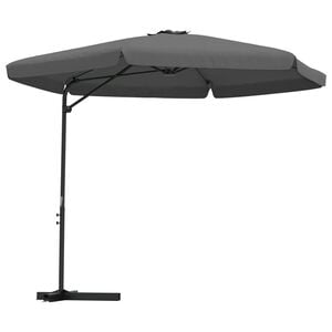 vidaXL p&auml;ikesevari, teraspostiga, 300 cm, antratsiithall