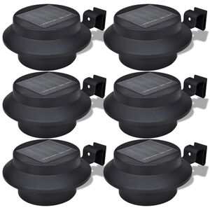V&auml;line p&auml;ikeselambi komplekt 6 tk must