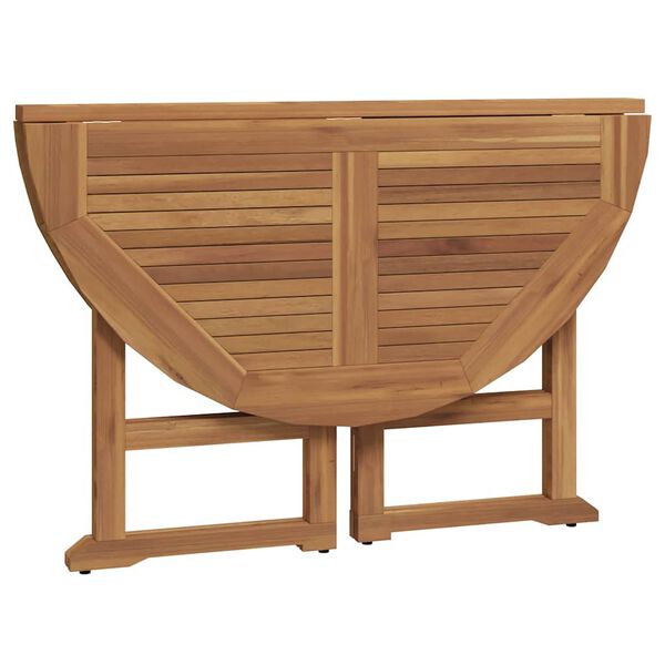 vidaXL 5-osaline kokkupandav aiamööbli komplekt, tiikpuu