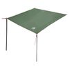 vidaXL Karavan Kattepanus inimesele 240 x 300 cm Roheline taft
