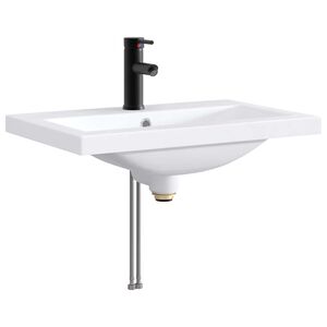 vidaXL Vannitoa pesu kauss Matt must 61 x 40 x 16,5 cm Metall