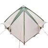 vidaXL Teepee Telk 6-Inimesele Roheline ja Valge 490 x 410 x 210 cm