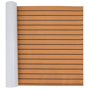 vidaXL Paadi matt Pruun ja must 240 x 90 cm EVA