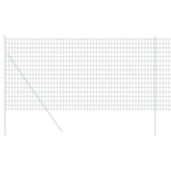 vidaXL Euroopa aed Roheline 1 x 10 m PVC-kaetud raud