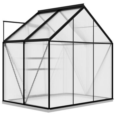 vidaXL kasvuhoone, antratsiithall, alumiiniumist 2,47 m²