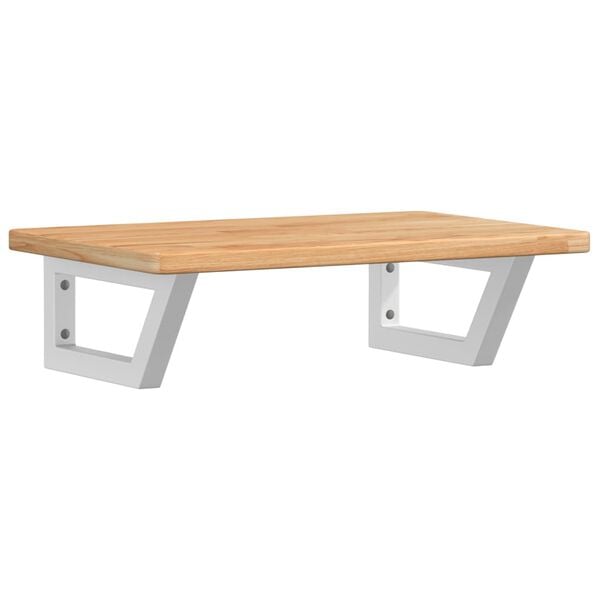 vidaXL seinale kinnitatav valamuriiul, teras ja tammepuit