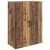 vidaXL Seinale kinnitatav kapp 66 x 34,5 x 90 cm Tehispuit Vana puit