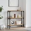 vidaXL konsoollaud Sonoma tamm 75 x 22,5 x 75 cm töödeldud puit
