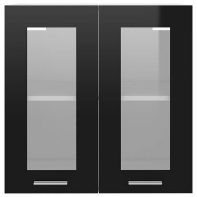 vidaXL köögikapp, must, 60 x 31 x 60, puitlaastplaat